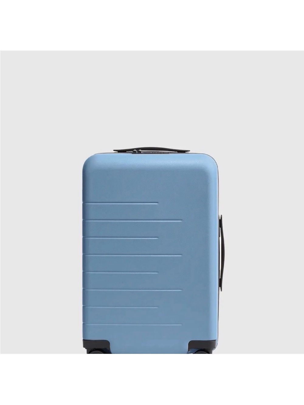 Quince Hardshell Carry-On Suitcase in Light Blue